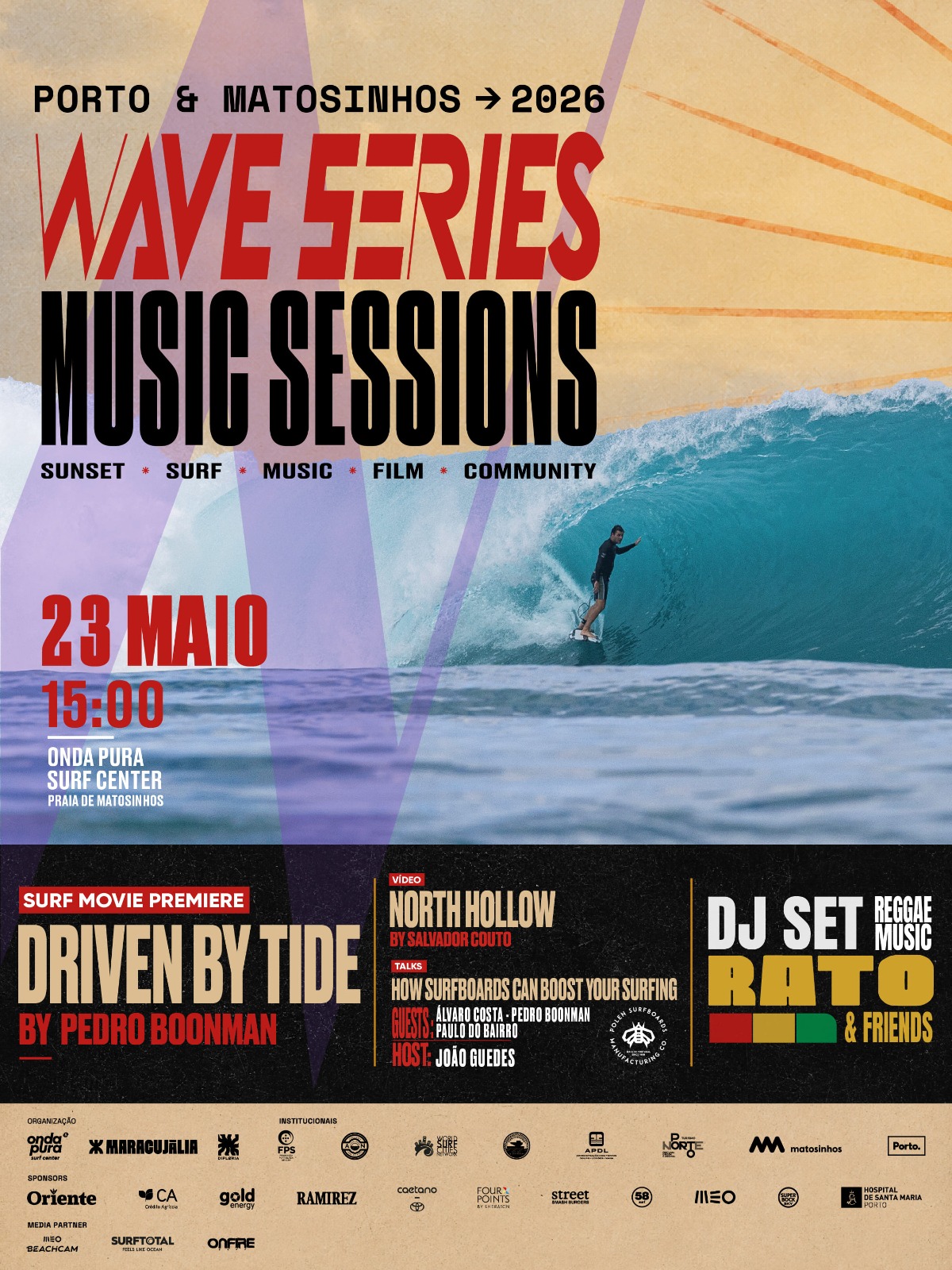 Cartaz Wave Series Music Sessions 2026